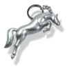Kelley And Company 3D Jumper Key Ring - Silvertone