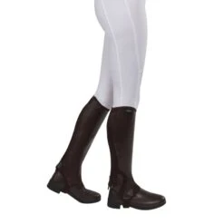 Saxon Kids' Syntovia Half Chaps - Brown