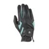Dublin Cool-It Gel Riding Glove - Black/Teal 1 Dublin Cool-It Gel Riding Glove - Black/Teal -Riding Apparel Store 345414 800 800