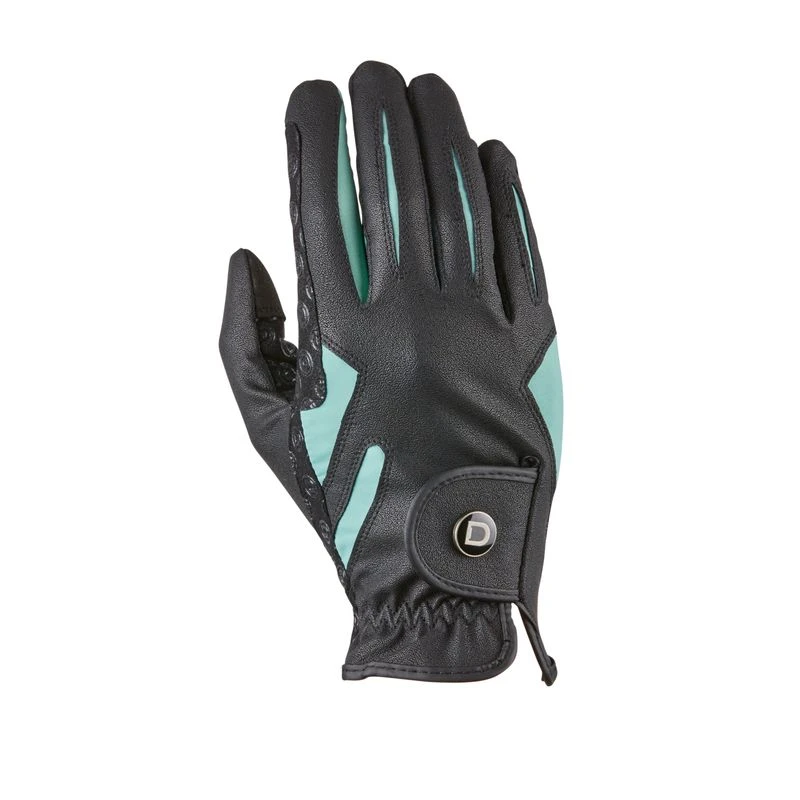 Dublin Cool-It Gel Riding Glove - Black/Teal 3 Dublin Cool-It Gel Riding Glove - Black/Teal