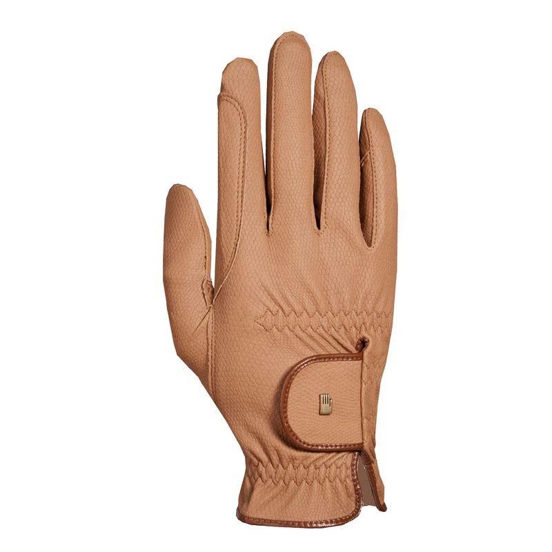 Roeckl Roeck-Grip Riding Gloves - Caramel 3 Roeckl Roeck-Grip Riding Gloves - Caramel