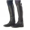 Ovation Precise Fit Full Grain Half Chaps - Black -Riding Apparel Store 345677 800 800