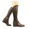 Saxon Kids' Equileather Half Chaps - Brown -Riding Apparel Store 345847 800 800