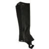 Ovation Pro Topgrain Half Chaps - Black -Riding Apparel Store 345855 800 800