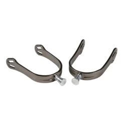 Korsteel Aluminium Interchangeable Spurs - Black -Riding Apparel Store 346702 800 800