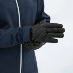 Horze Quilted Winter Riding Gloves - Black -Riding Apparel Store 388167 800 800