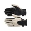 Horze Crochet Gloves - Black/Off White -Riding Apparel Store 388287 800 800