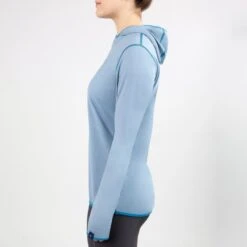 Irideon Women's Air-Tech Baselayer Hoodie - Mineral Blue/Stellar Blue 8 Irideon Women's Air-Tech Baselayer Hoodie - Mineral Blue/Stellar Blue -Riding Apparel Store 396035 800 800