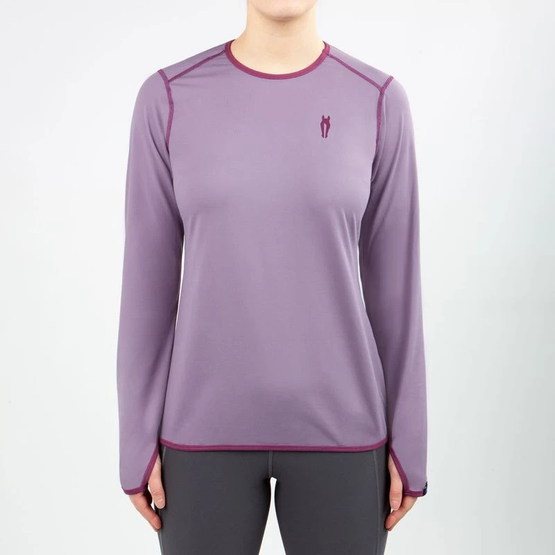 Irideon Women's Air-Tech Baselayer Crew - Opal/Ice Berry 3 Irideon Women's Air-Tech Baselayer Crew - Opal/Ice Berry