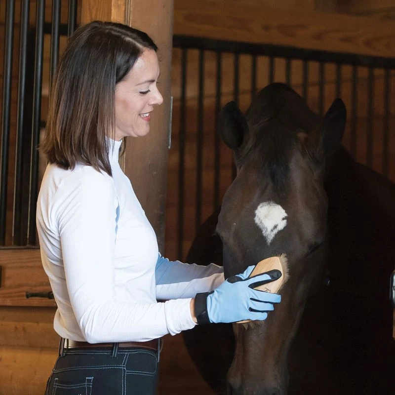 Irideon Women's CoolDown IceFil Long Sleeve Jersey - White/Cornflower 4 Irideon Women's CoolDown IceFil Long Sleeve Jersey - White/Cornflower - Image 2