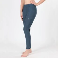 Irideon Kids' Issential Cargo Knee Patch Tights - Chambray