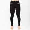 Irideon Women's Camber Knee Patch Breeches - Black -Riding Apparel Store 404283 800 800