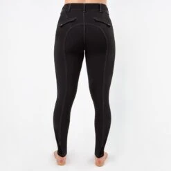 Irideon Women's Camber Knee Patch Breeches - Black -Riding Apparel Store 404285 800 800