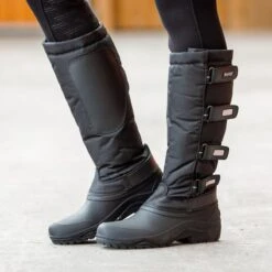 Horze Polar Thermo Boots - Black -Riding Apparel Store 416139 800 800