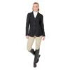 Ovation Women's Signature AirFlex 3-Button Show Coat - Black