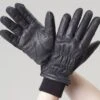 Ovation Leather Winter Cuff Glove - Black -Riding Apparel Store 439328 800 800