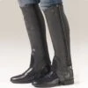 Ovation Kids' EquiStretch II Half Chaps - Black 1 Ovation Kids' EquiStretch II Half Chaps - Black -Riding Apparel Store 440149 800 800