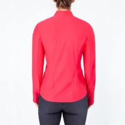 Irideon Kids' AirTech Half Zip - Cerise -Riding Apparel Store 449427 800 800