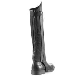 Horze Quinton Leather Half Chaps - Black -Riding Apparel Store 451243 800 800
