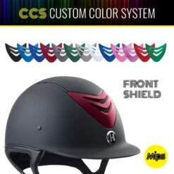 One K CCS Front Shield - Chrome -Riding Apparel Store 457690 800 800