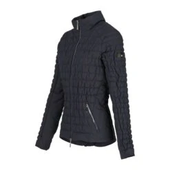 Horze Women's Luna Quilted Stretch Jacket - Dark Navy -Riding Apparel Store 475330 800 800