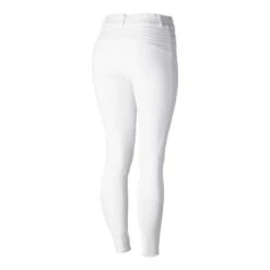 B Vertigo Women's Drea Silicon Knee Patch Breeches - White -Riding Apparel Store 478222 800 800