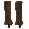 Perri's Suede Zipper Half Chaps - Brown 1 Perri's Suede Zipper Half Chaps - Brown -Riding Apparel Store 502978 800 800