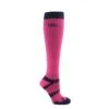 Woof Wear Long Bamboo Sock 2 Pairs - Pink/Navy
