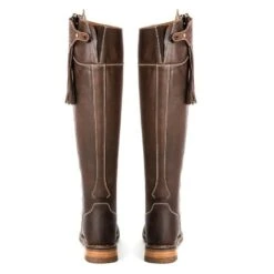 Tredstep Shannon Side Zip Country Boot - Mahogany -Riding Apparel Store 525962 800 800