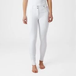 B Vertigo Women's Davina Full Seat Breeches - White -Riding Apparel Store 530041 800 800