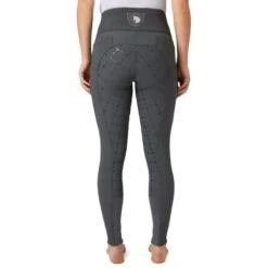 Horze Women's Desiree Full Seat Breeches - Charcoal Grey -Riding Apparel Store 530615 800 800