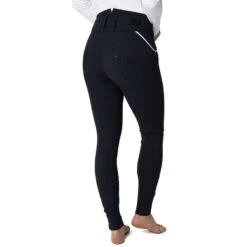 Horze Women's Della Full Seat Breeches - Dark Navy -Riding Apparel Store 530729 800 800