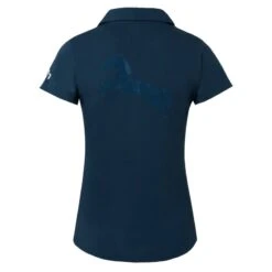 Horze Women's Kia V Neck Polo - Reflecting Pond -Riding Apparel Store 531616 800 800