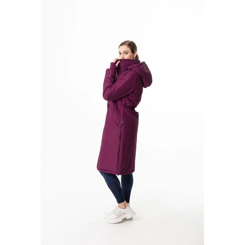 Horseware Women's Equi Eco Technical Coat - Beetroot 4 Horseware Women's Equi Eco Technical Coat - Beetroot - Image 2