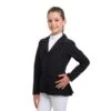Cavalliera Kids' I Love Crystals Show Jacket - Black/Rose Gold -Riding Apparel Store 558654 800 800