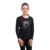 Cavalliera Kids' Jumping Star Long Sleeve Cotton Top - Black -Riding Apparel Store 559082 800 800