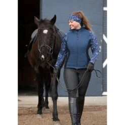 Kerrits Women's Stretch Denim Knee Patch Breeches - Charcoal -Riding Apparel Store 570774 800 800