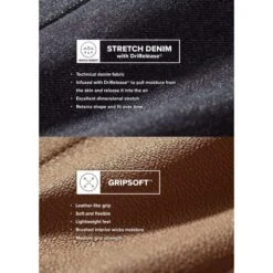 Kerrits Kids' Stretch Denim Knee Patch Breeches - Classic Dark Blue -Riding Apparel Store 570809 800 800