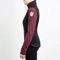 Irideon Women's Fjord Fleece Vest - Black -Riding Apparel Store 572855 800 800