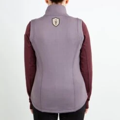 Irideon Women's Fjord Fleece Vest - Fig -Riding Apparel Store 573502 800 800