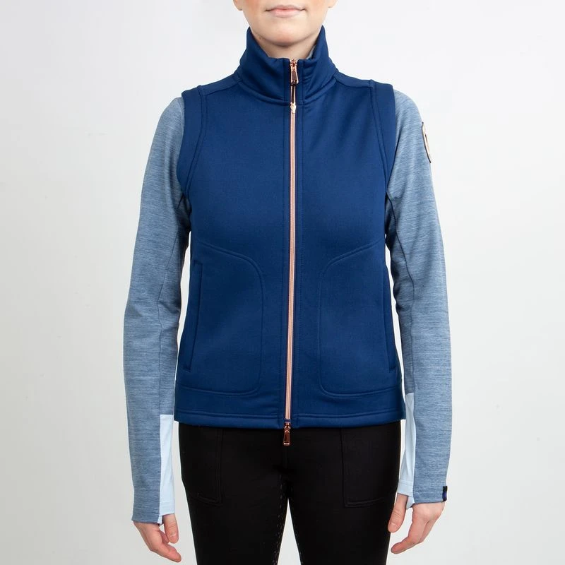 Irideon Women's Fjord Fleece Vest - Macaw 4 Irideon Women's Fjord Fleece Vest - Macaw - Image 2