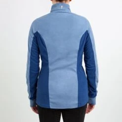 Irideon Women's Chinchillaaah 1/4 Zip Top - Blueprint/Macaw -Riding Apparel Store 573637 800 800