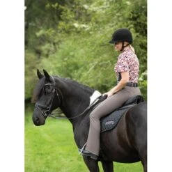 Kerrits Women's Dynamic Extended Knee Patch Bootcut Tights - Sable -Riding Apparel Store 577786 800 800