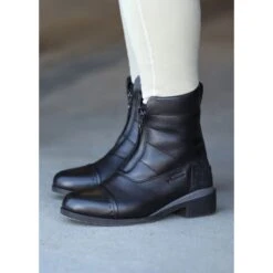 Kerrits Women's Element Waterproof Insulated Paddock Boots - Black -Riding Apparel Store 579368 800 800