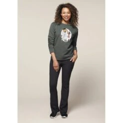 EQL Women's Warm Up Bootcut Tight - Black -Riding Apparel Store 581827 800 800