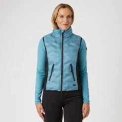 Horze Women's Shelly Light Padded Vest - Arctic Blue 11 Horze Women's Shelly Light Padded Vest - Arctic Blue -Riding Apparel Store 583530 800 800