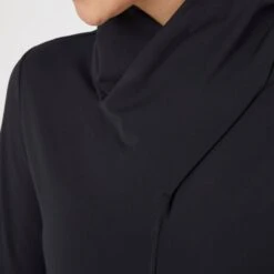 Horze Women's Raquel Turtleneck Training Shirt - Dark Navy -Riding Apparel Store 591009 800 800