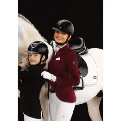 Fair Play Women's Lexim Dressage Short Tailcoat - Burgundy -Riding Apparel Store 593175 800 800