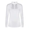 Fair Play Women's Lorella Long Sleeve Competition Shirt - White -Riding Apparel Store 594531 800 800