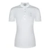 Fair Play Women's Letizia Short Sleeve Competition Shirt - White